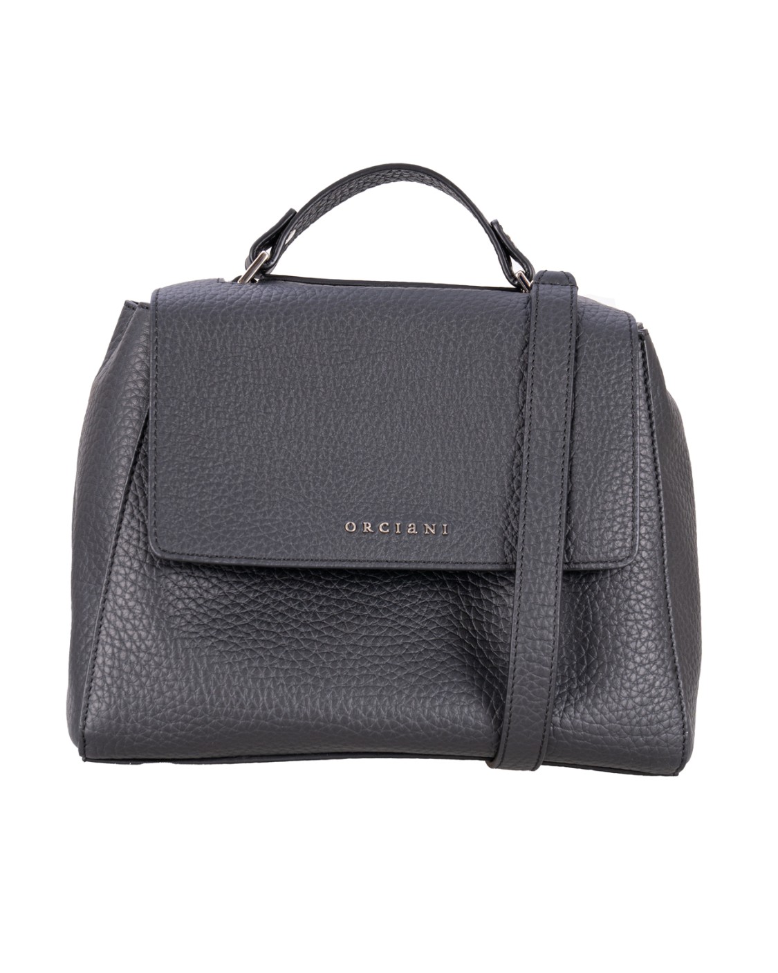 shop ORCIANI  Borsa: Orciani borsa Sveva Soft Piccola a mano in pelle con tracolla.
Tasche: 3 interne, di cui una con zip.
Chiusura: patta con bottone magnetico.
Funzionalità: tracolla regolabile rimovibile.
Dettagli: finitura palladio.
Dimensioni: Larghezza: 26 cm / Altezza: 20 cm / Profondità: 13 cm.
Composizione: Pelle.
Made in Italy.. B01999 SOF-NER number 3573911